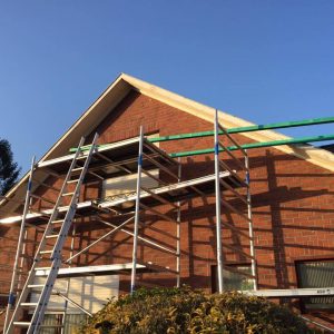 Dakwerken Adriaenssen - Project 8: Renovatie voor Rockpanel 7030 allemaal in verstek